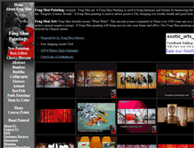 Tablet Screenshot of fengshui-paintings.com